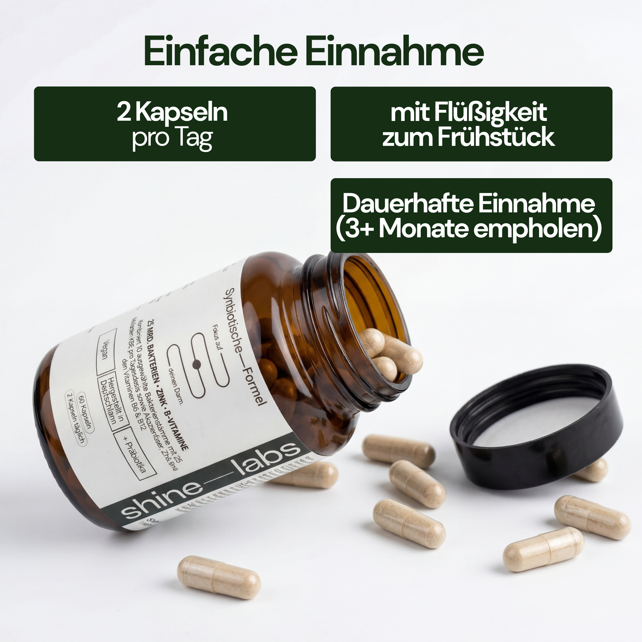 Synbiotische-Formel - Mehr als nur ein Probiotika
